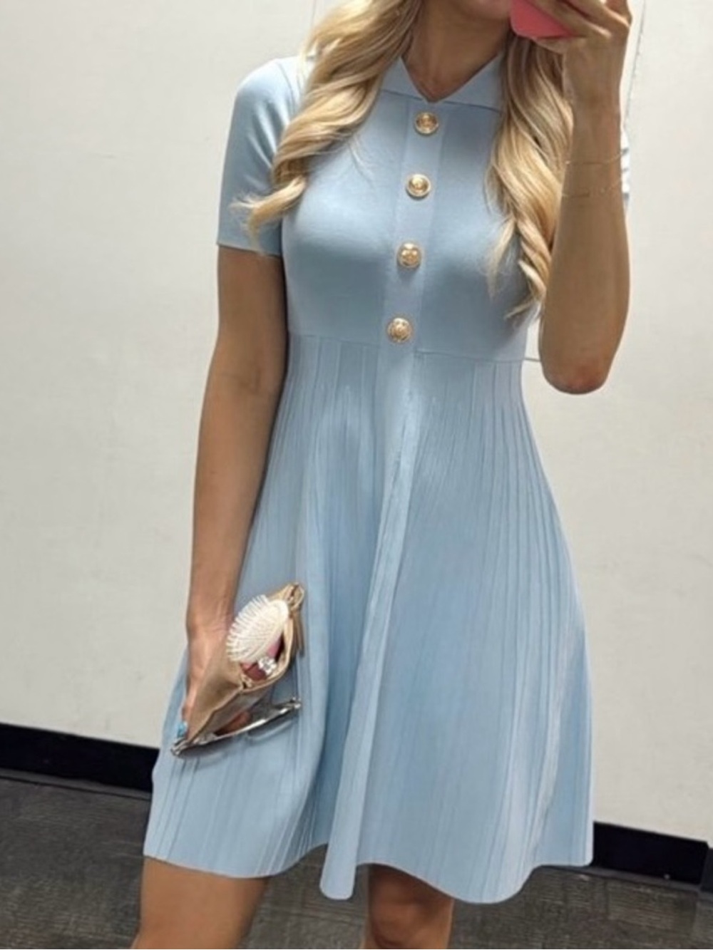 Alexia Admor Light Blue Dress